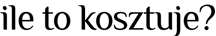 Cennik